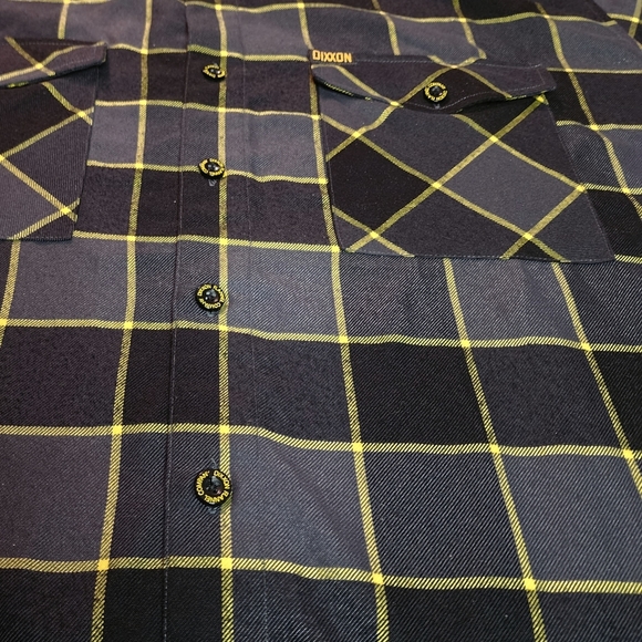 DIXXON The SWARM Flannel Shirt - Men's 3XL - OG 2018 Pre-Pleat RARE - Picture 5 of 6